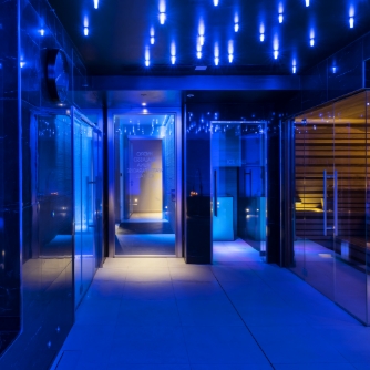 edilcostruzioni impresa centro benessere luce blu